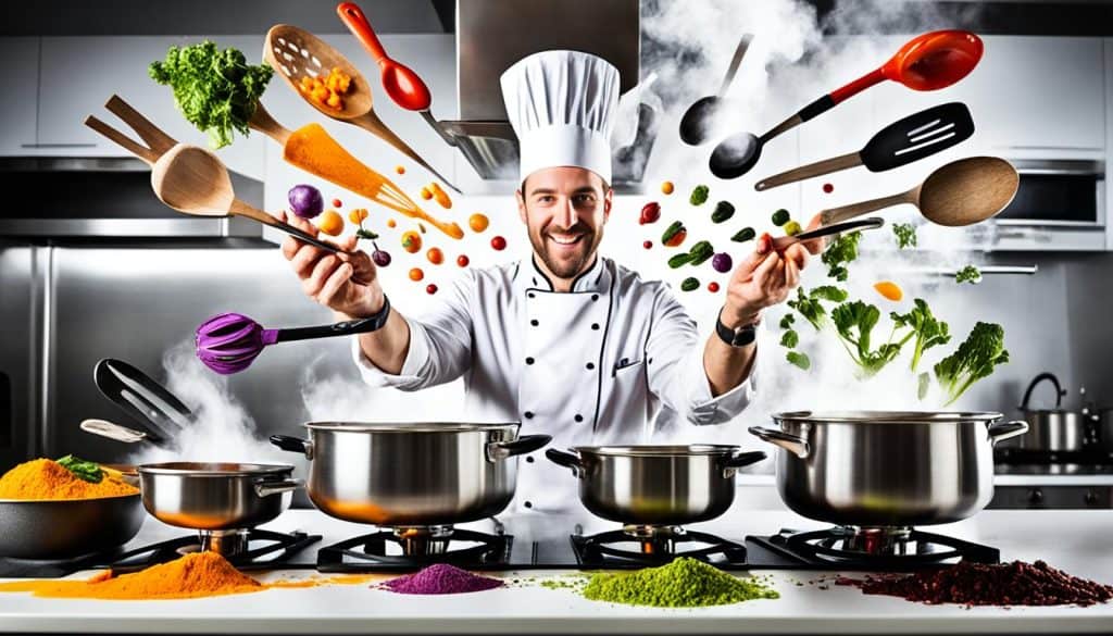 cooking experimentation