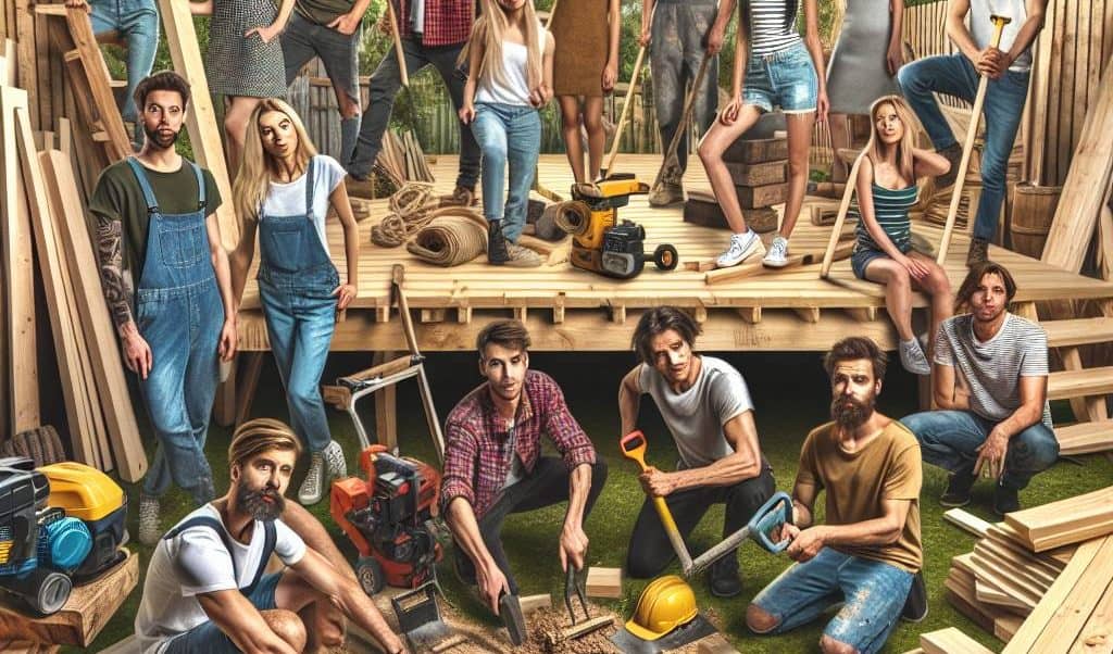 featured how to build a simple deck for your backyard