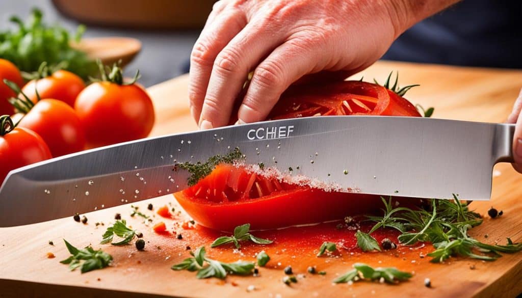 knife skills in food preparation