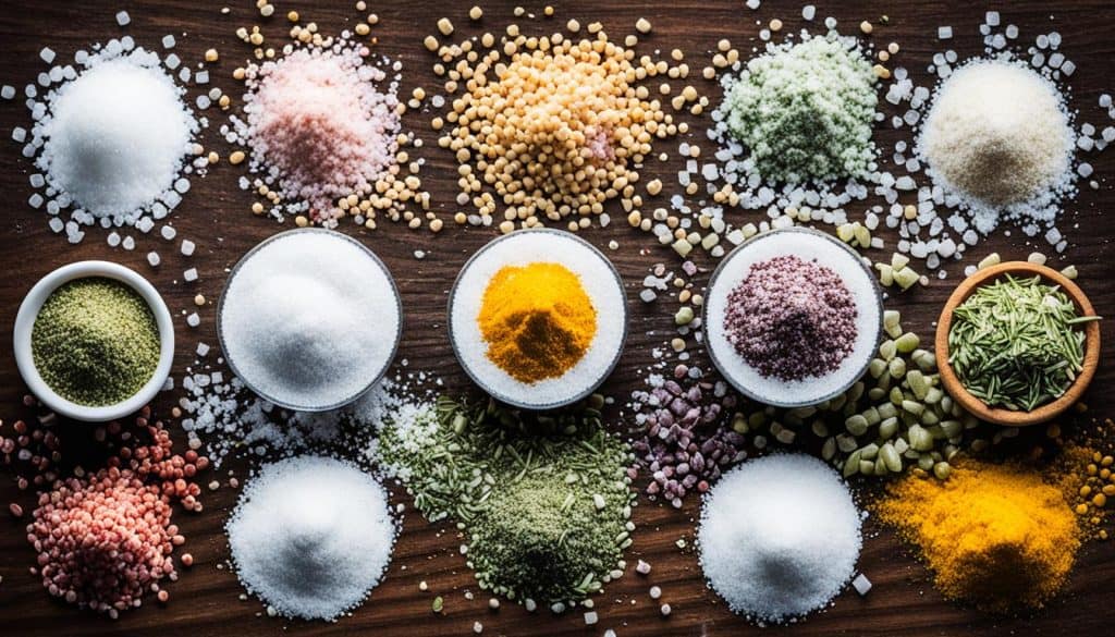 seasoning techniques and types of salt