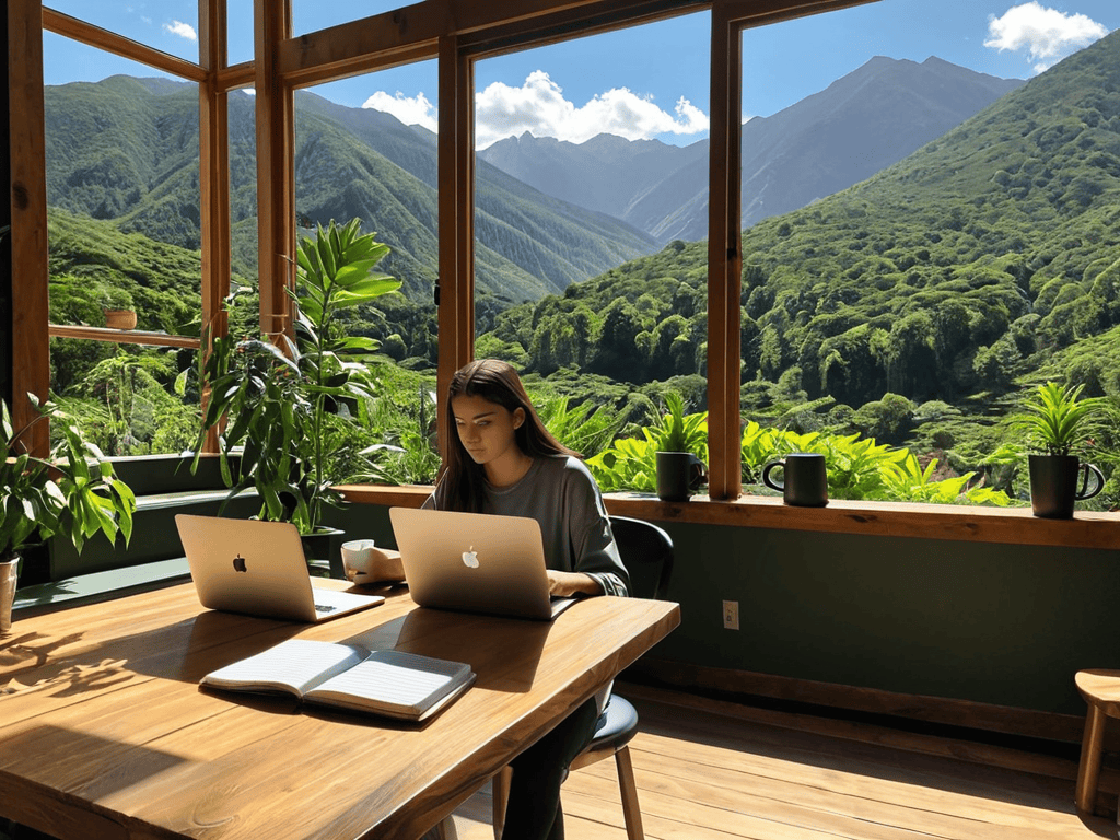 First Impressions Design laptop workspace