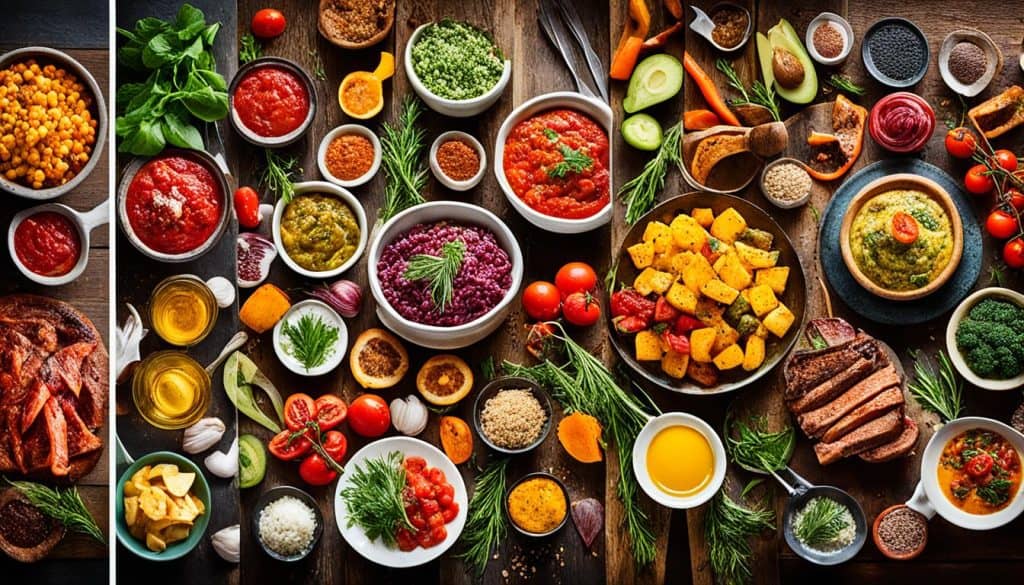 combination cooking techniques to enhance flavor