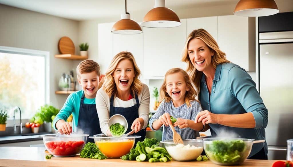Cooking together