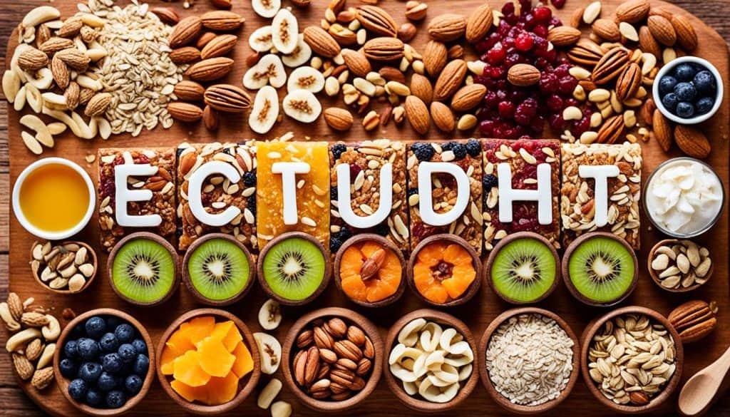ingredients for energy bars