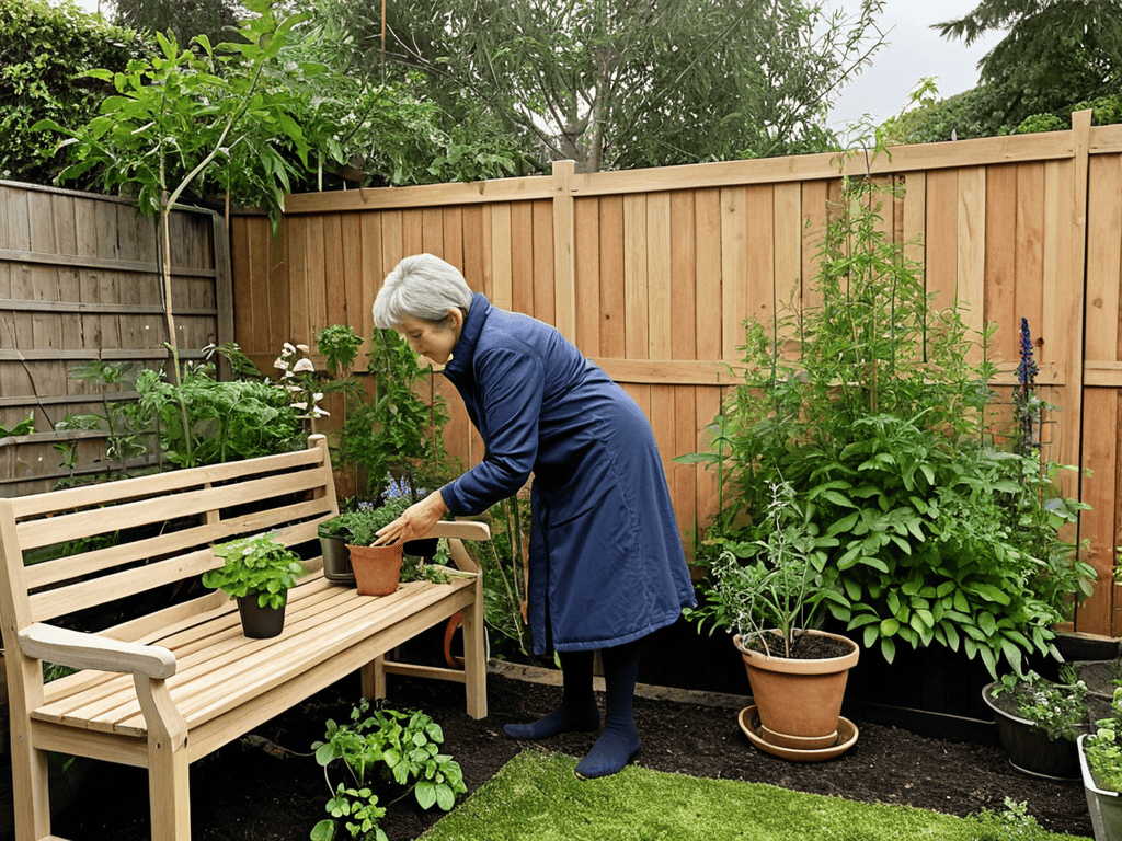 Spicing Up Legacy urban garden