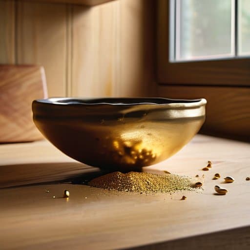 Wrapping It All Up: golden Kintsugi repair