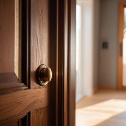 Stop Letting Your Home Get in Your Way: the Simple, Joyful Secret to Making a Door Stop Sticking Once and for All! 3 Tips for making a door stop sticking.